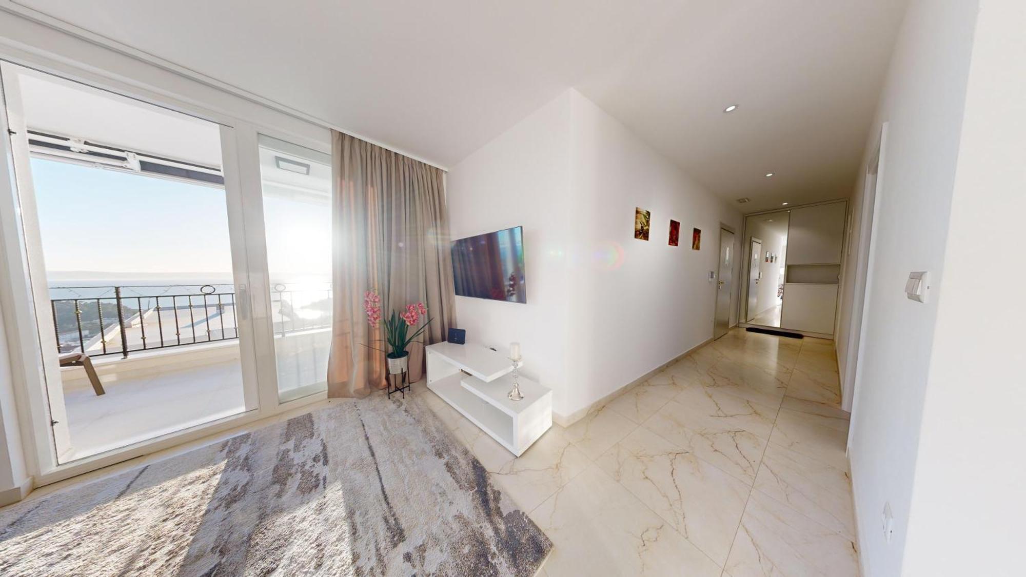 Luxus App Rubin Mit Traumblick Pool Balkon Makarska